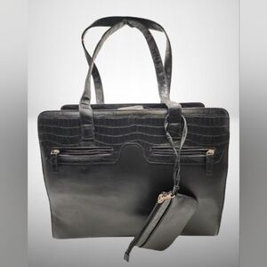 Women's Work Tote / Laptop Bag - Black